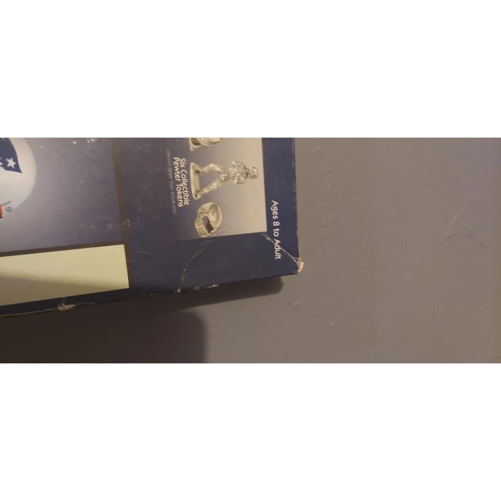 NEW ENGLAND PATRIOTS Collector's Edition Monopoly Game (No Instructions)